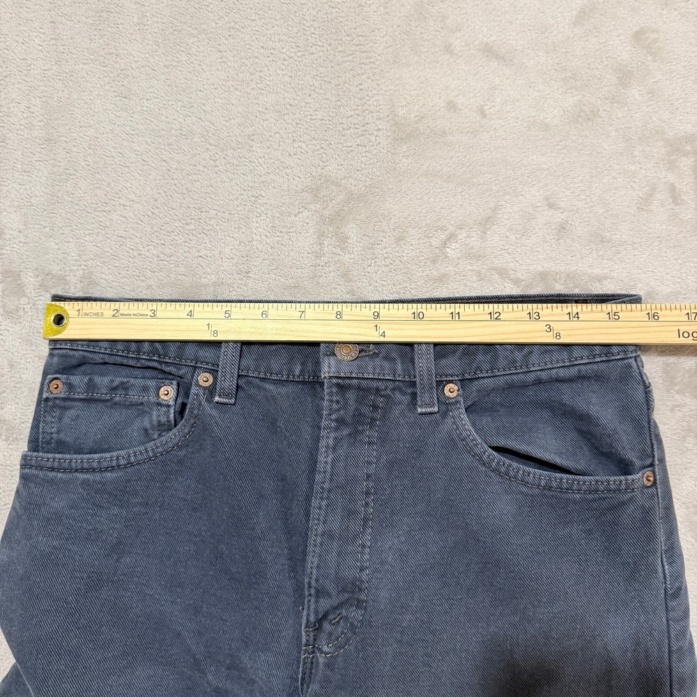 Vintage Levi's 550 Jeans Men 32x36 Blue Relaxed Fit Tapered Leg 90s USA Made Y2K - Picture 11 of 16